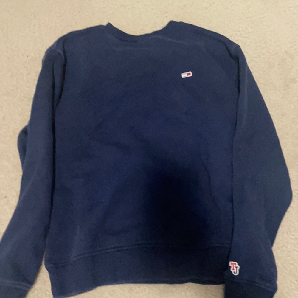 Navy Blue Tommy Hilfiger Crew Neck